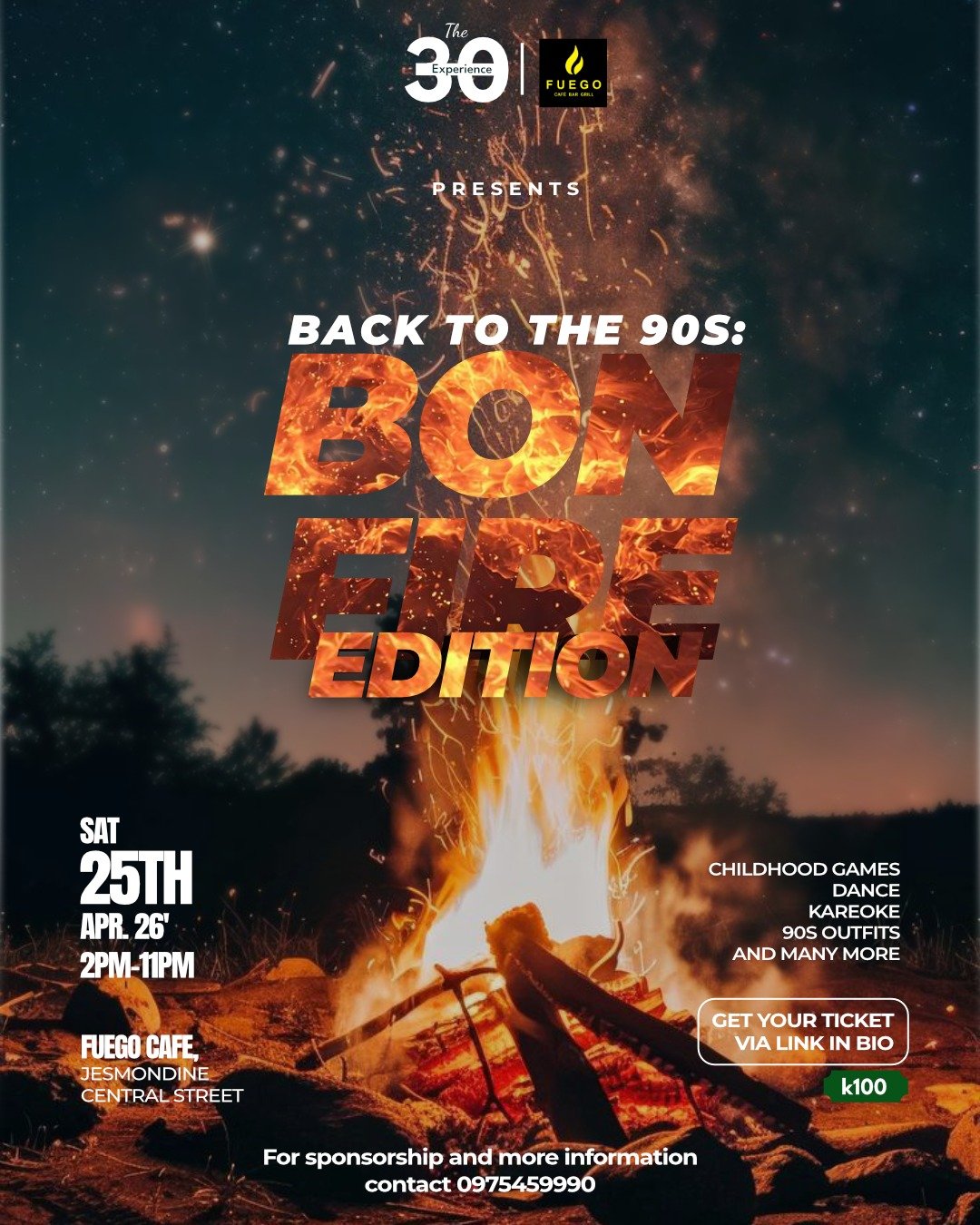 BACK TO THE 90s: BONFIRE EDITION